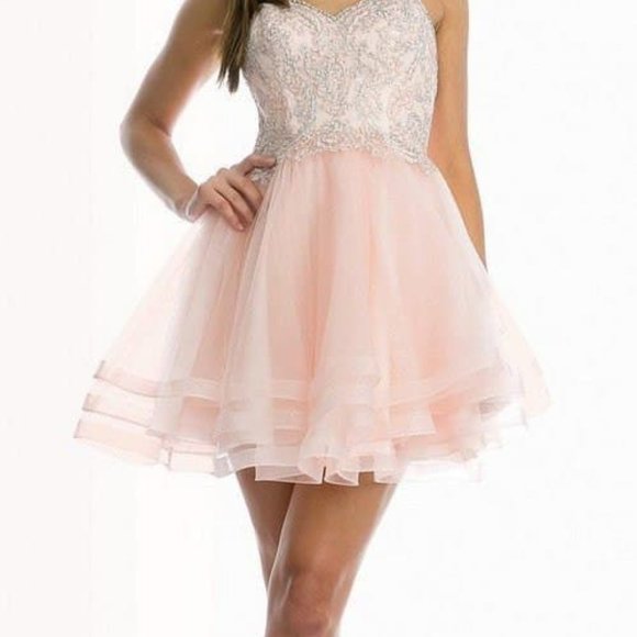 Sweetheart Neck A-Line Shape Prom Dress JT849 - Picture 4 of 5